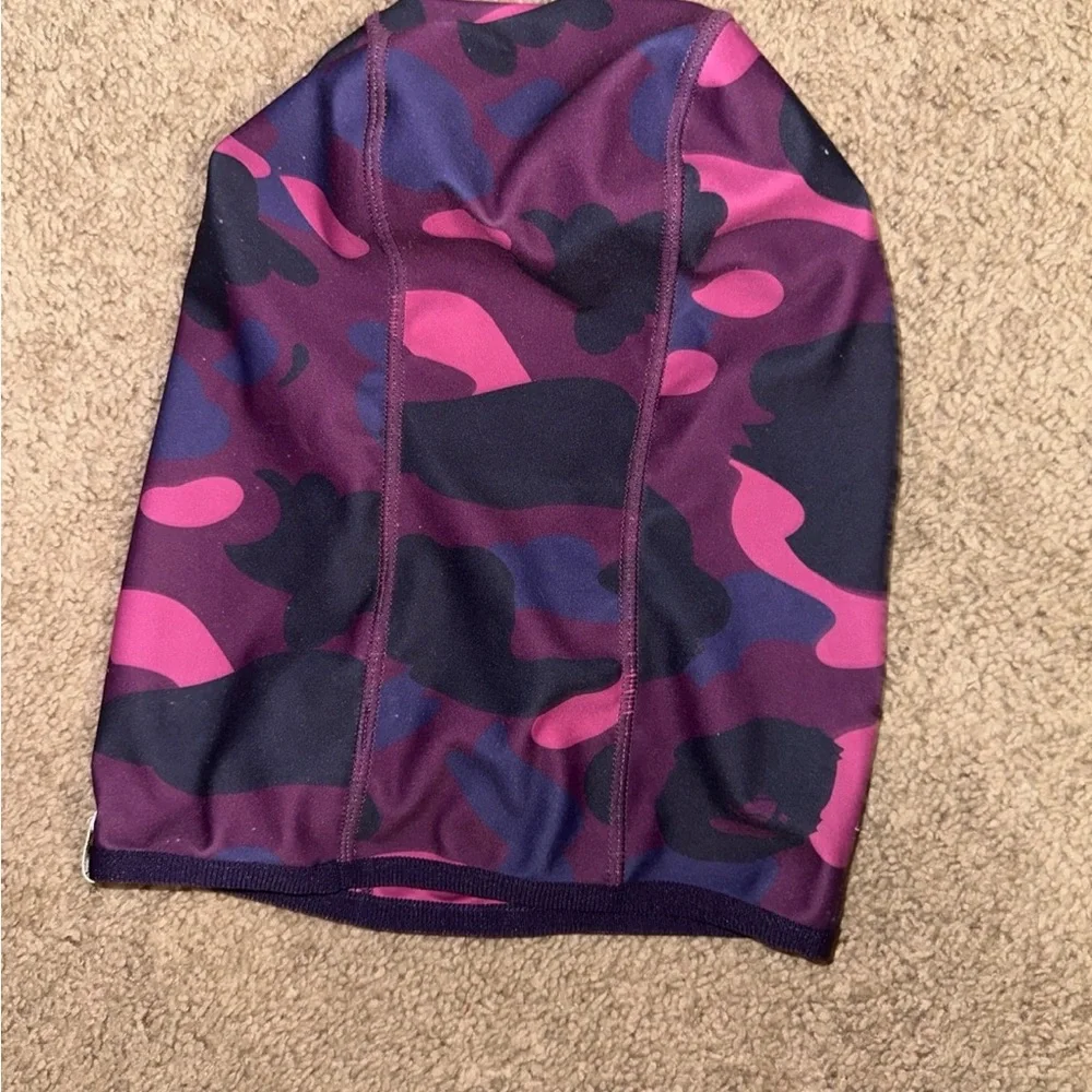 Kids Swim Hood - Purple and Pink Camo